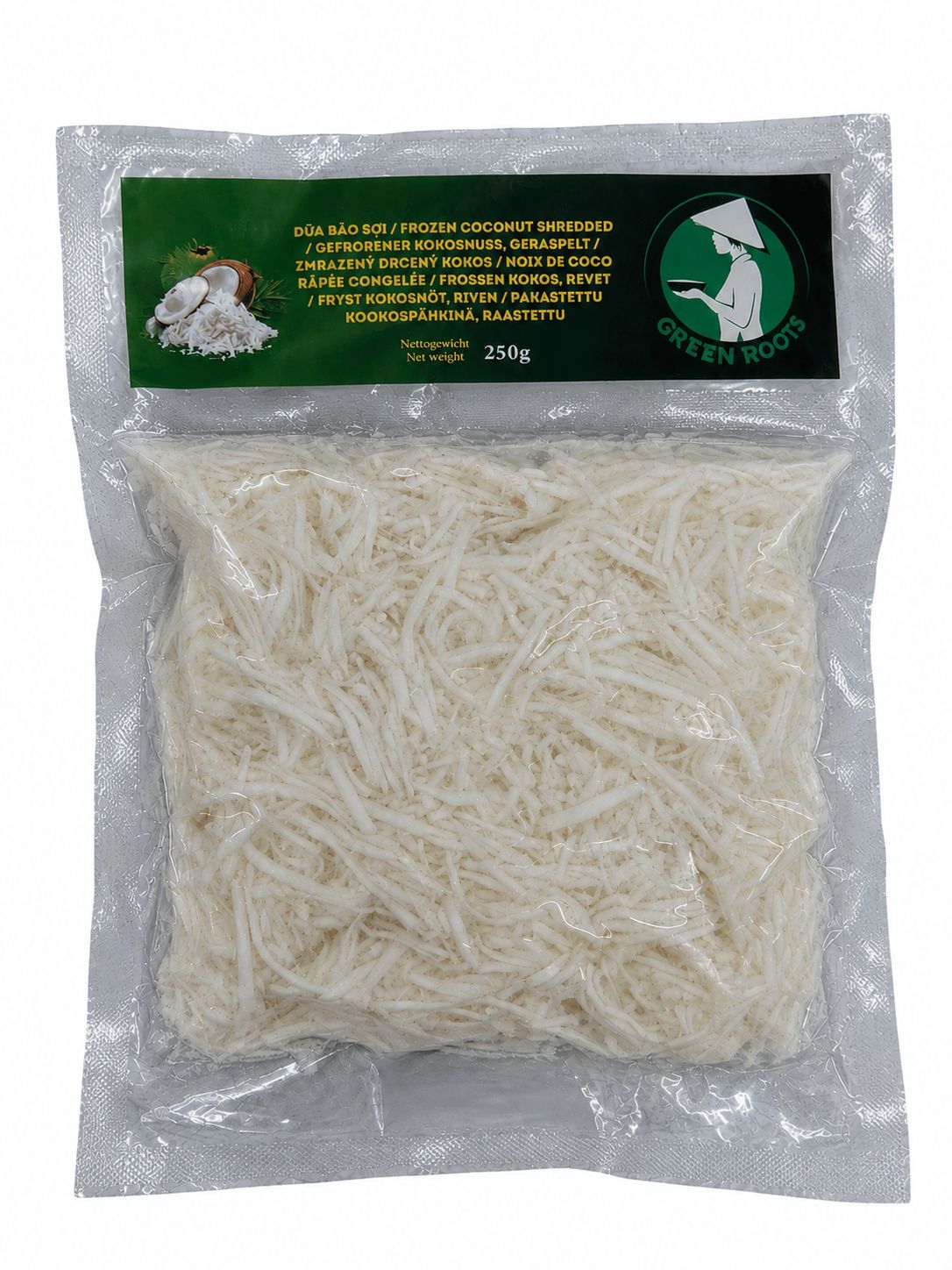 Frozen Shredded Coconut 250 g