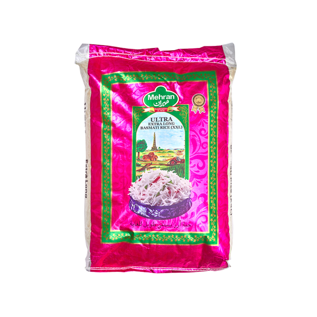 Mehran Long Basmati Rice - 20kg